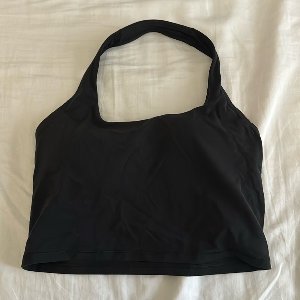 Athleta halter cropped tank top